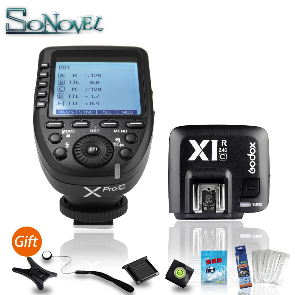 In Stock Godox XPro C Flash Trigger Transmitter E TTL II 2.4G Wireless