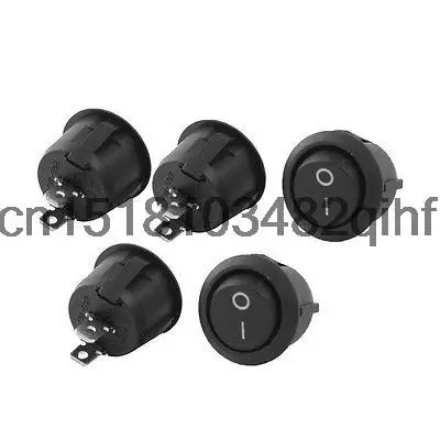 

5 шт. ВКЛ./ВЫКЛ. SPST 2 Pin защелкивающийся в лодке клавишный выключатель 6A 250VAC 10A 125VAC