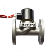 G3/" AC220V SS304 фланец из нержавеющей стали Соленоидный клапан