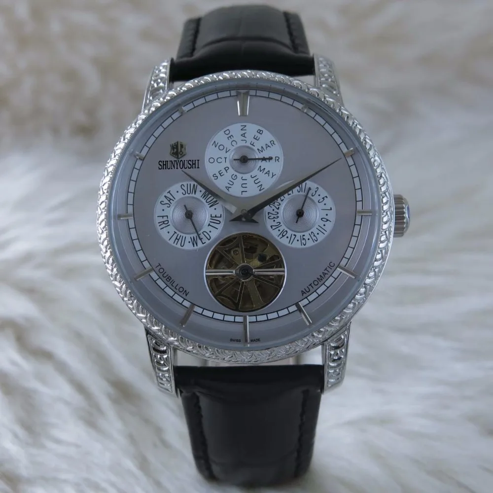 

WG0420 Mens Watches Top Brand Runway Luxury European Design Automatic Mechanical Watch