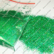 50 г-0,4 мм 015 Блестки для ногтей темно-зеленый цвет блеск для ногтей пыль порошок для ногтей искусство украшения и блестки для ногтей
