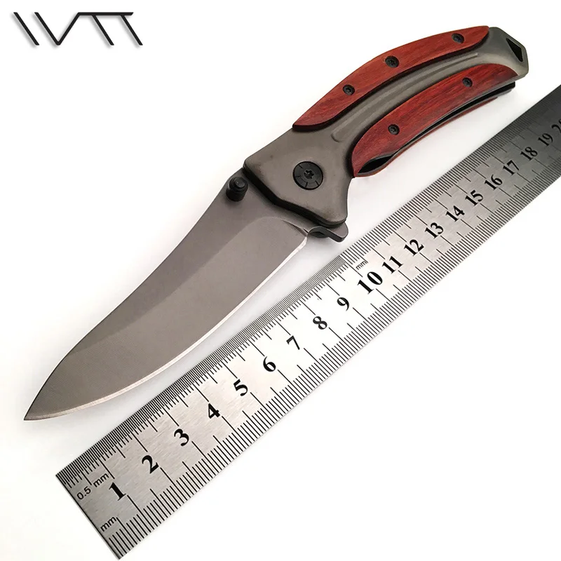 WTT Browning Tactical Folding Knife Titanium Utility Combat Camping