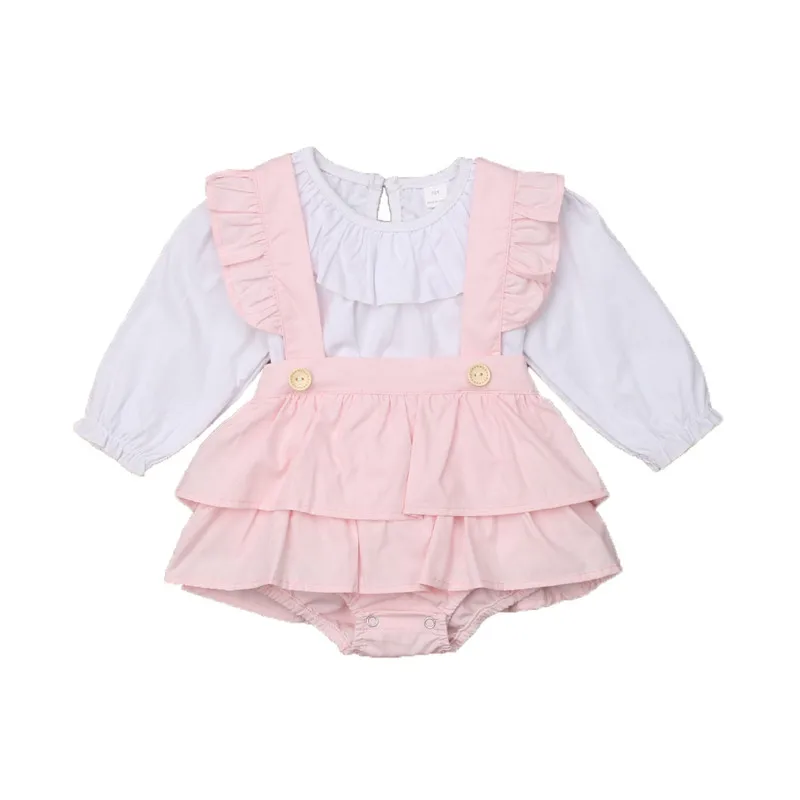 

Children Clothing Set Baby Girls Long Sleeve Ruffle Raglan Top+Skirt Outfits Kids Cute Stars Clothes Baby Outfits D1175