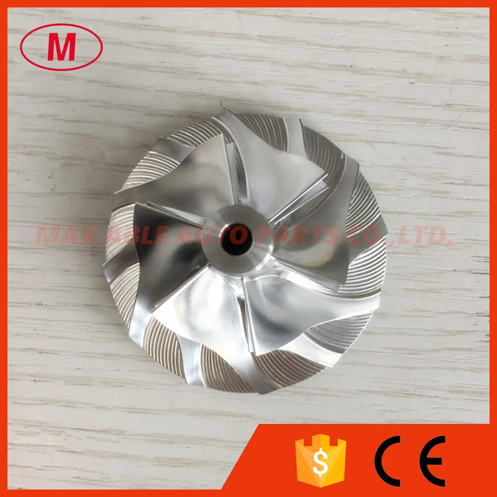 GT15 25 37 68/56 03 мм 436563 0003 6 + лопасти турбо заготовка/фрезерный компрессор колеса для