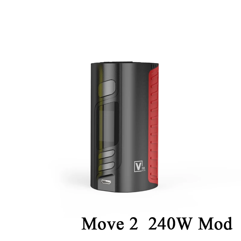  GIFT Vapor MOVE 2 Bypass 240W VW TCR Mod Temperature Control Box Mod Fit 510 thread Tank Vape Elect