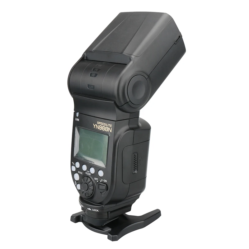 YONGNUO YN968N/C YN968EX Wireless Flash Speedlite TTL 1/8000 Equipped with LED For Nikon D5600 D7100 For Canon 650D 100D 1100D