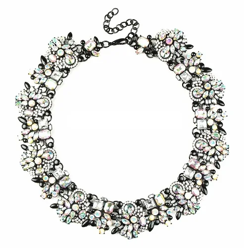 N1895 Z дизайн модное ожерелье s& Подвески массивное ожерелье чокер ожерелье s для женщин - Окраска металла: J