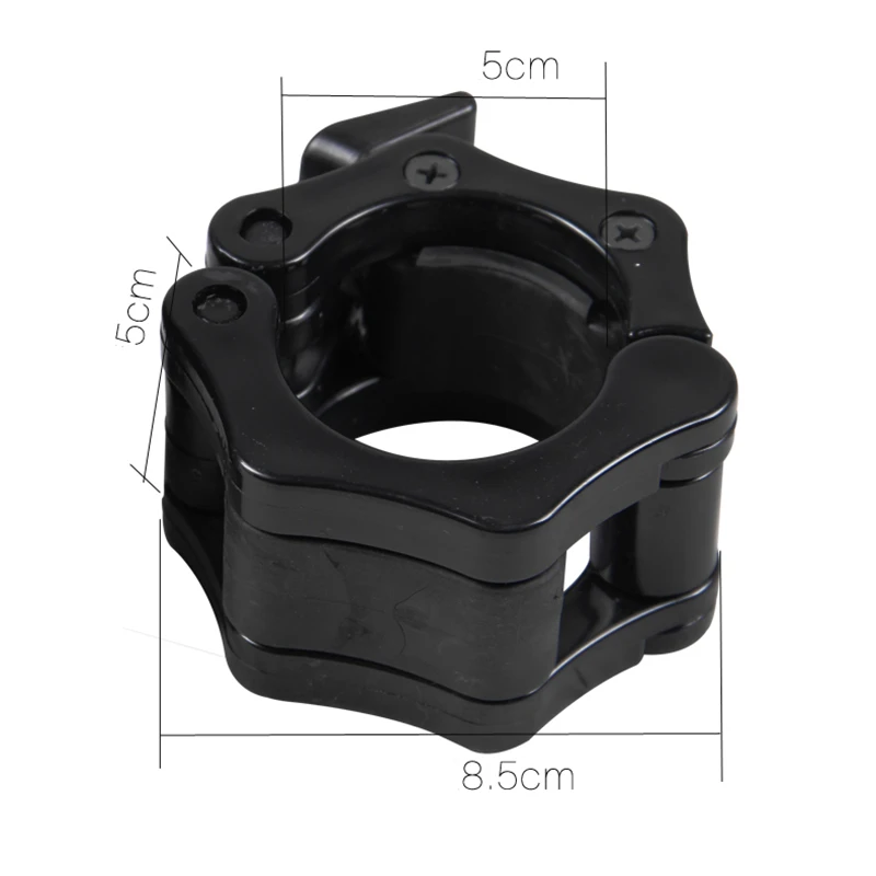 1 Pair Olympic 2 Spinlock Collars Barbell Collar Lock Dumbell Clips Clamp Weight lifting Bar Gym Dumbbell Fitness Body Building (7)