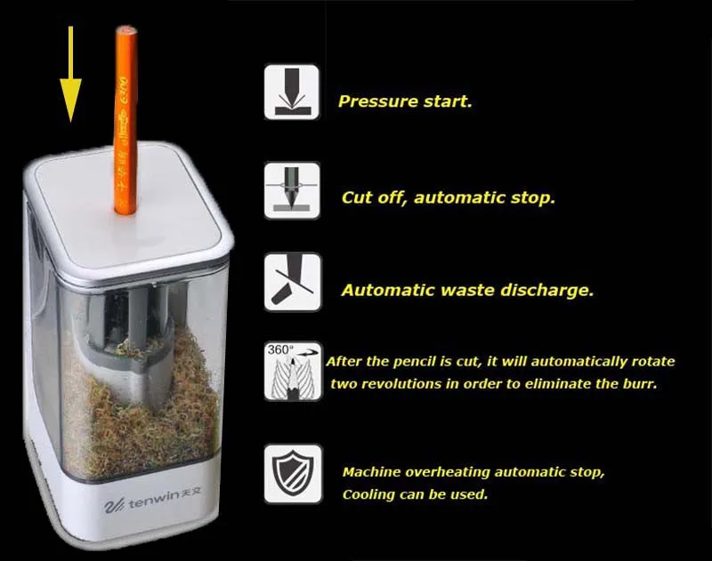 sharpener electric pencil sharpener