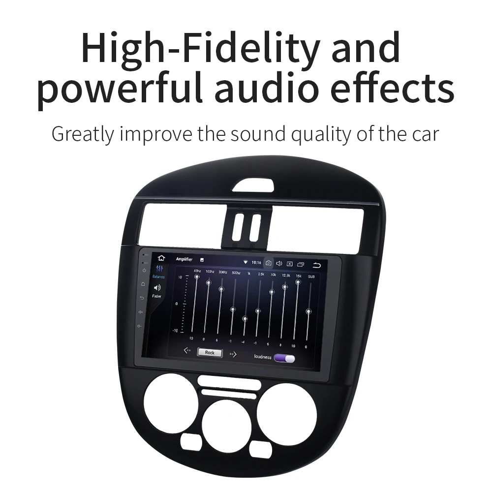 Discount Dasaita 9" Car Multimedia Android 9.0 for Nissan Tiida Radio 2011 2012 2013 2014 Bluetooth Car Navi Radio 1024*600 MP3 Player 3