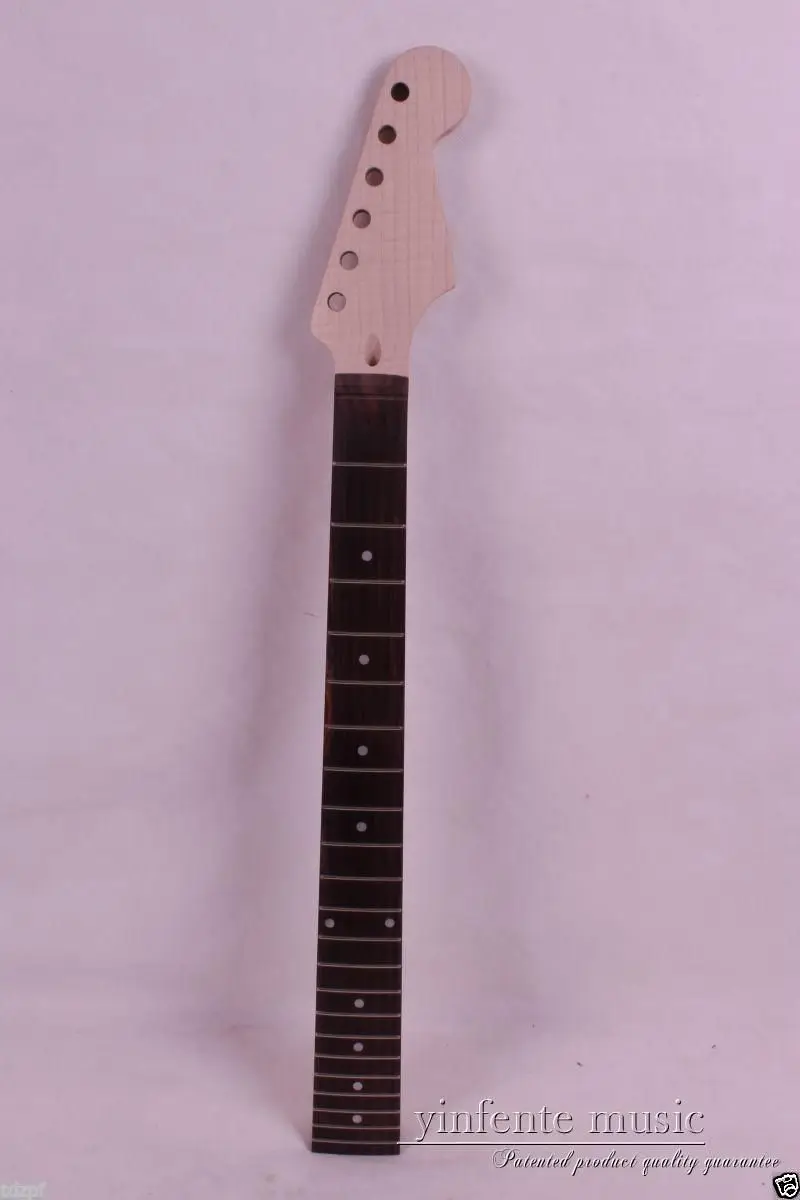 

Electric guitar neck flame Maple rose wood Fretboard 22 fret 25.5