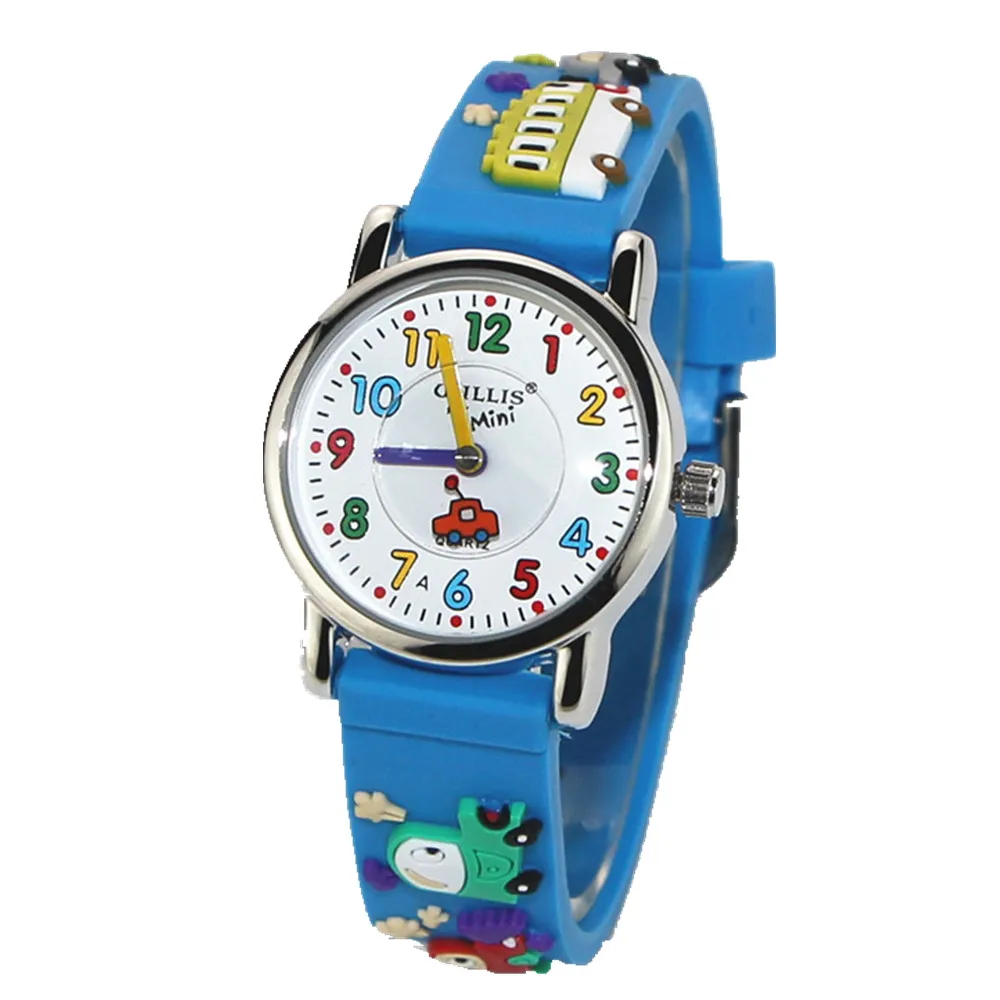 Новые Мальчики Дети наручные 3D часы мультфильм вертолет часы - Цвет: SBW1017F