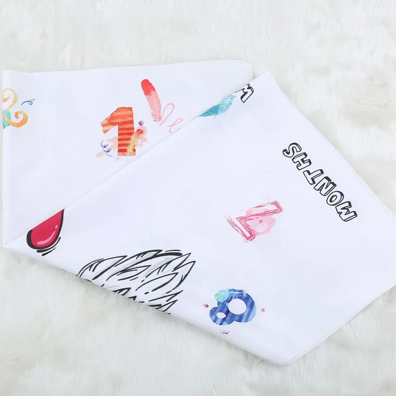 MOTOHOOD 100100cm Newborn Baby Photography Wrap Baby Photo Props Baby Muslin Swaddle Blankets Baby Room Accessories  (3)
