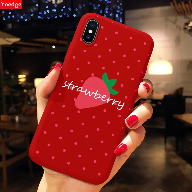 Phone Case For iPhone XS Max XR X 10 8 7 6 6S Plus Luxury Soft TPU Back Cover Colorful Animal Red Capa Fundas For iPhone X Case