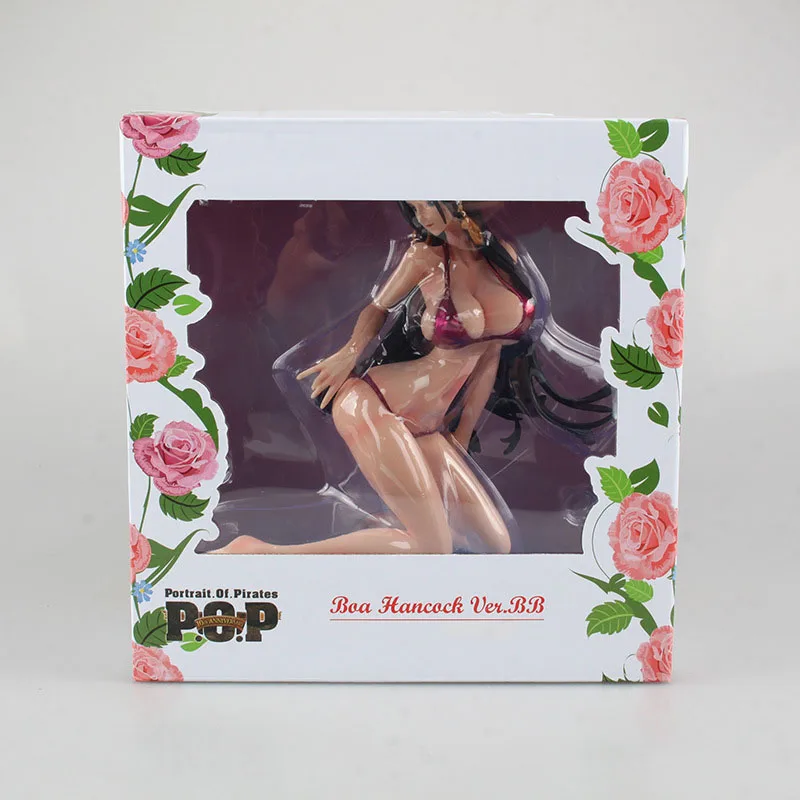 Аниме one piece 18 см портрет пиратов Боа Хэнкок бикини BB Ver. 1/8 масштаб пикантная