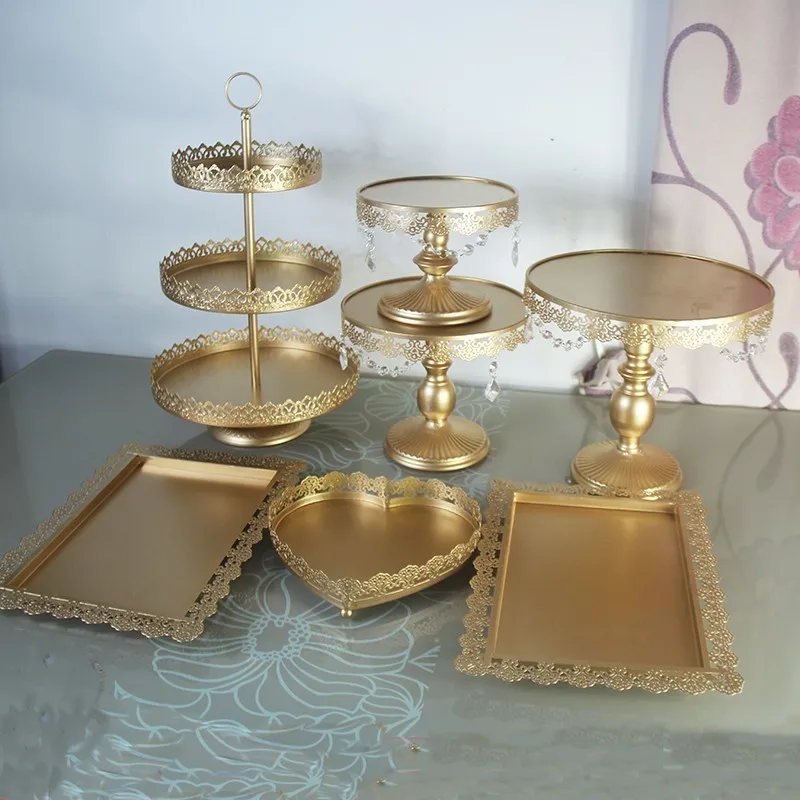 

7pcs in set cake stand tray shipping cost