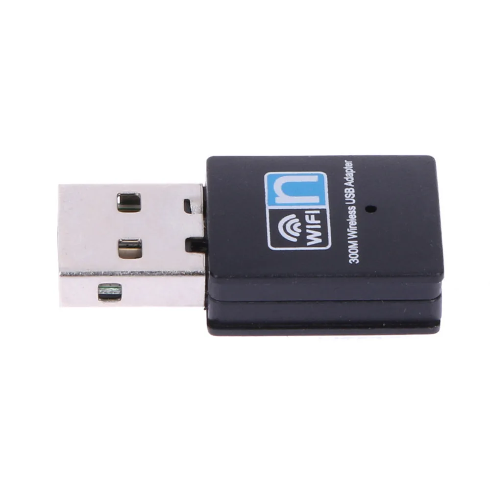 Высокоскоростной беспроводной адаптер 300 Мбит/с мини USB WiFi беспроводной модем адаптер 802,11 B/G/N сетевая карта LAN Dongle высокое качество