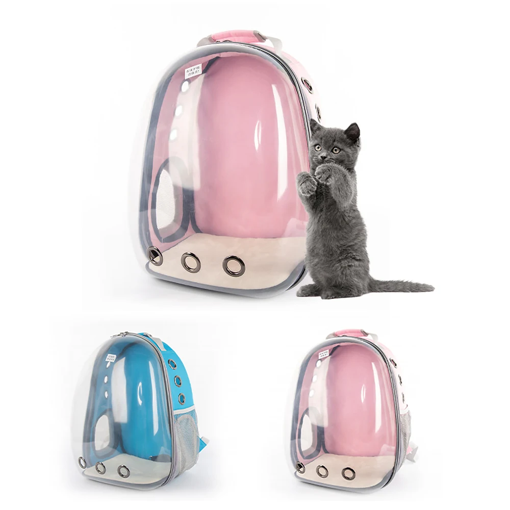 

Waterproof Backpacks To Carry Dogs Transparent Pet Dog Carrier Bag Zipper Design Carrying Backpack For Dogs Carrier Travel Bag