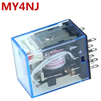 

LED MY4 General Purpose Relay 4pdt,14pins relais 12V 24V 110V 220V MY4NJ relay switch