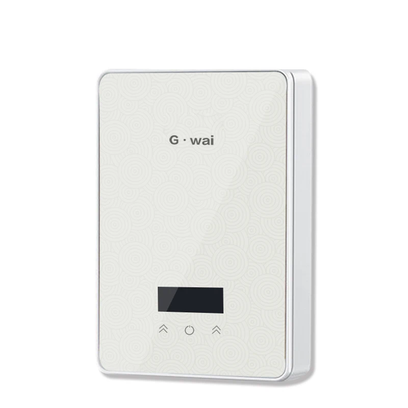 GWAI chauffe eau instantané mural instantané sans réservoir électrique toilette cuisine robinet chauffe eau or Calefactor