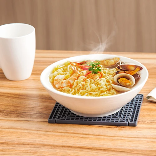 

Folding storage square heat insulation mat, pot pad 16.1*12.2*0.7cm free shipping