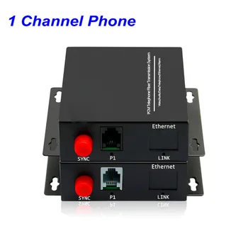 

1Pair 1 Channel PCM Voice Telephone Fiber Optical Media Converters Extender Adapter Single Mode FC Fiber Port Caller ID FAX