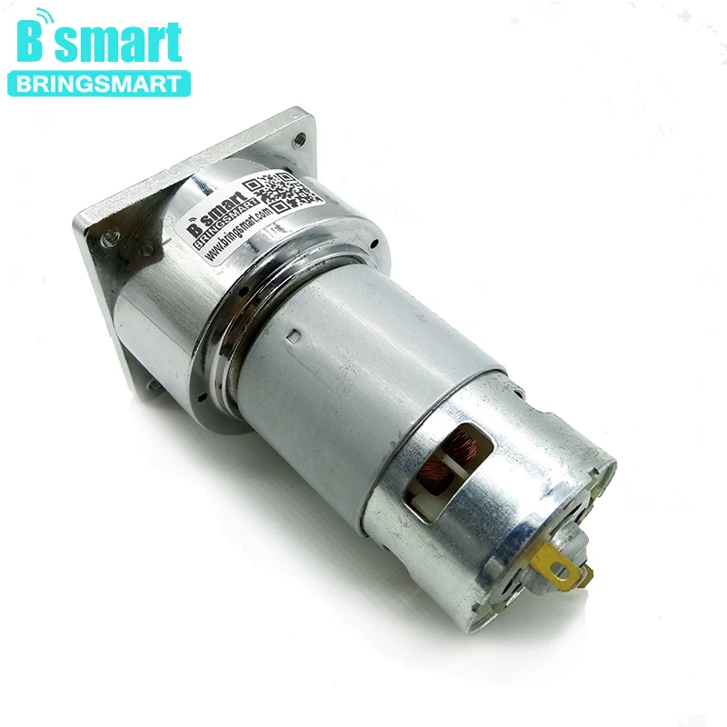 Bringsmart 60GA775 двигатель постоянного тока с высоким крутящим моментом 12 В и 24 мотор