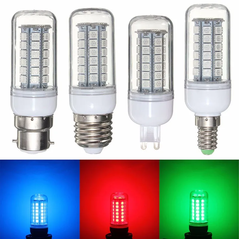 5050 smd 48 led light bulb e27 e14 g9 b22 3 5w red green me18h704sfs light bulb led