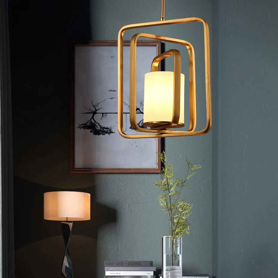 led nordic iron glass