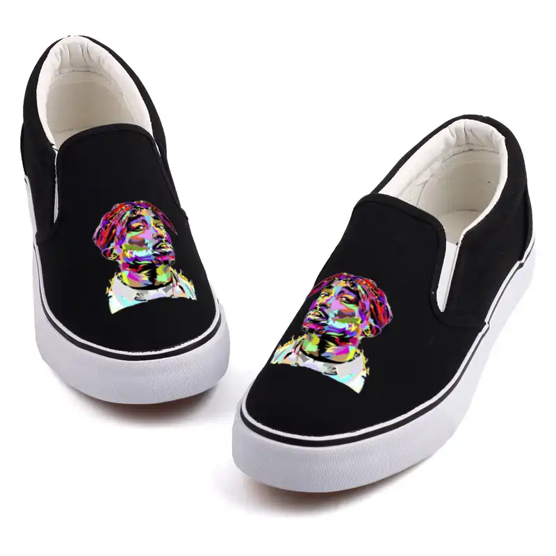 custom printed canvas shoes