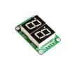 74HC595 Static Driving 2 Segment Digital Display Module Seamless Can Series 0.5-inch 2-bright Red ► Photo 2/3