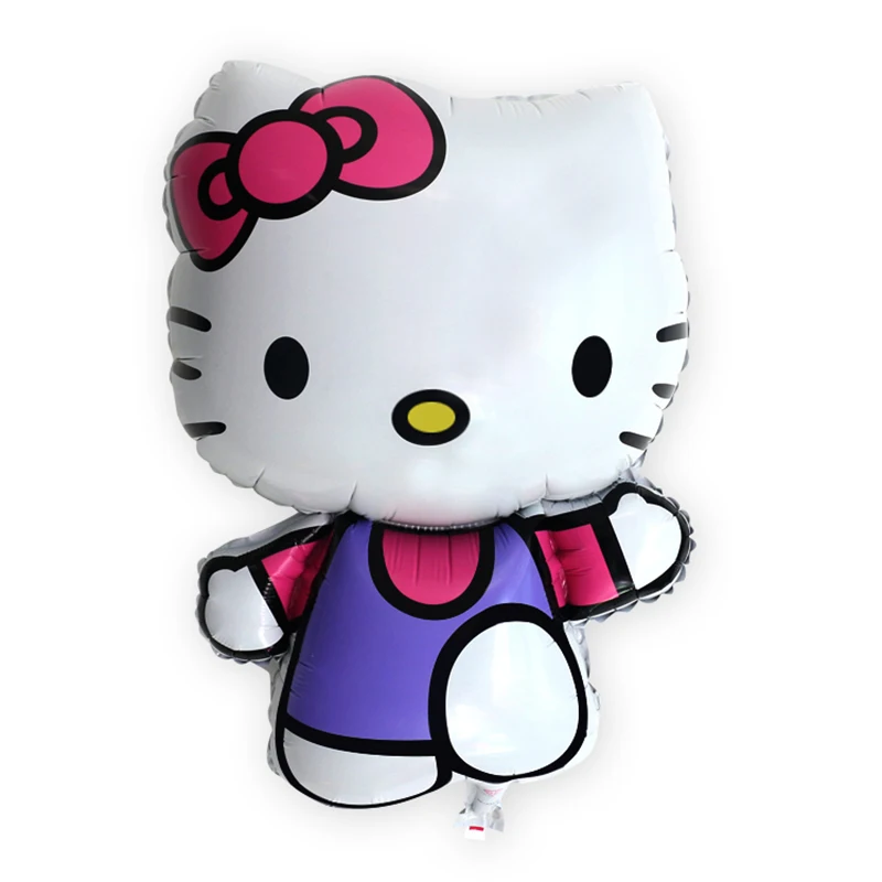 Lucky 50 шт./лот 68*47 см шары Hello Kitty фольга Гелиевый шар вечерние свадебные украшения