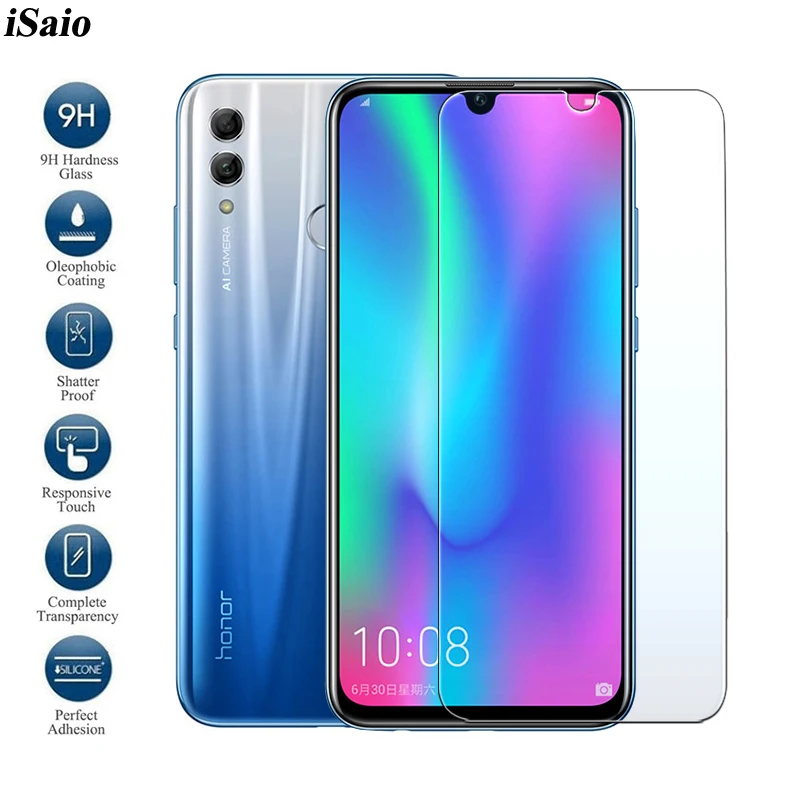 Для Huawei Honor 10 Lite P Smart 2019 закаленное стекло для защиты экрана HRY-LX1 3D полное покрытие