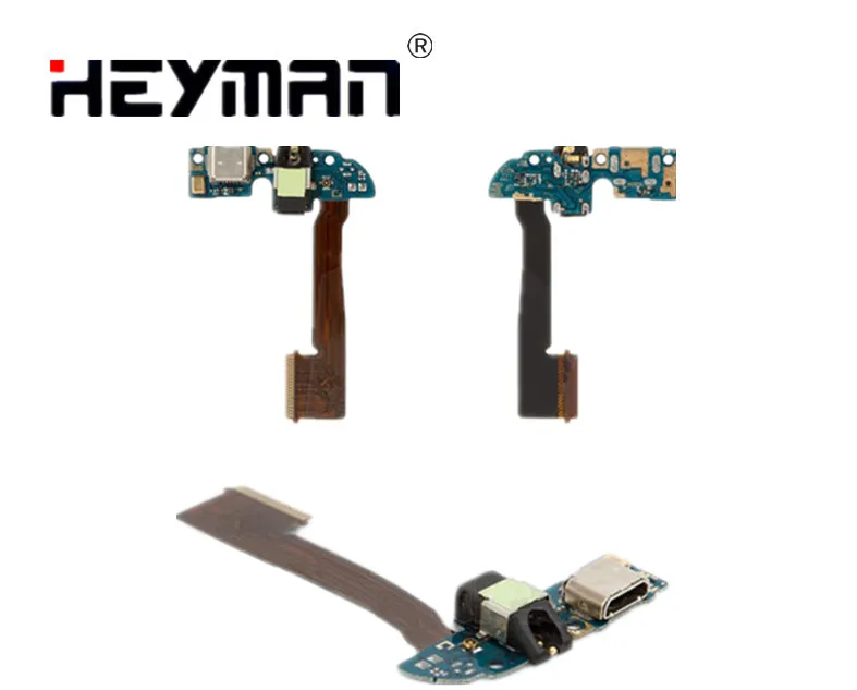 

Heyman Connector USB Charger Charging Port flex cable for HTC One M8 One M8s M8W (charge connector microphone with components)