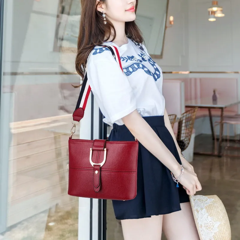 HUBARU Мода г. из искусственной кожи сумки на плечо для женщин Crossbody сумка молнии