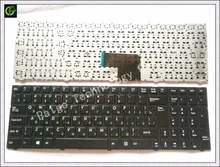 Russian RU Keyboard for DNS Pegatron C15 C15A C15E C17A 0KN0-CN4RU12 MP-13A83SU-5283 0803498 KLAVYE PG-C1 black with frame