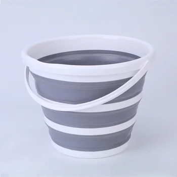 

10L Storage Outdoor Portable Folding Bucket for Wash Car camping tools supplies tourism/Fishing equipment/kitchen bathroom items