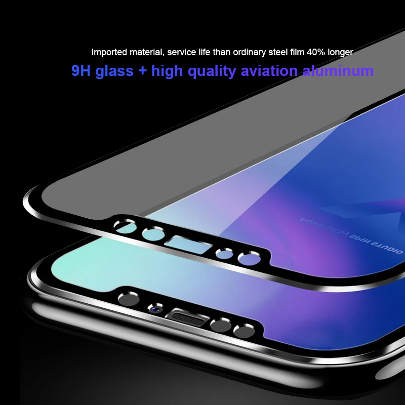 RZP 6D изогнутое закаленное стекло для iPhone XS 11 Pro Max Защита экрана для Apple iPhone 5 s SE 6 6s 7 8 Plus 10 X пленка 3D