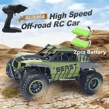 RC Rock гусеничный автомобиль с 2 шт. батареей 2,4 г 2WD Bigfoot автомобиль дистанционного управления модель автомобиля игрушки внедорожный автомобиль машинка багги на ДУ Подарочные игрушки