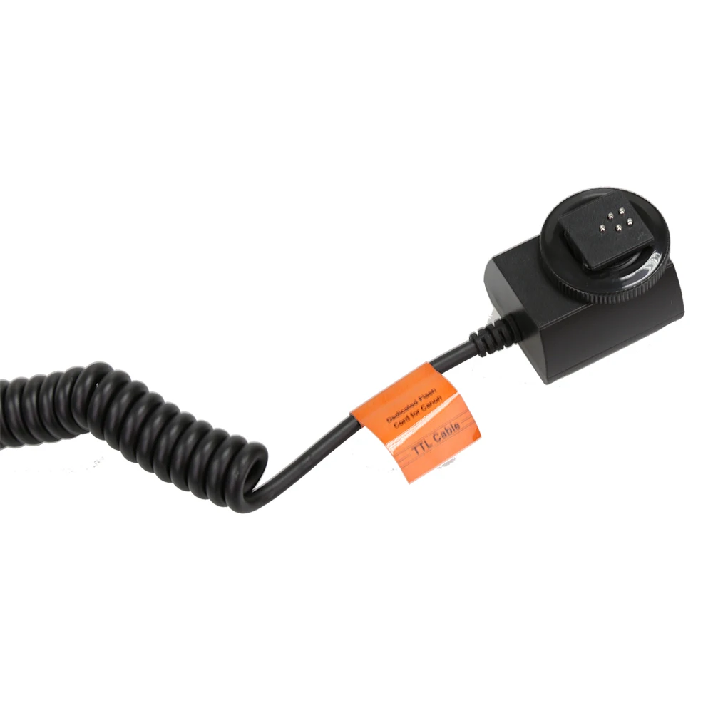 Godox TTL Off camera Flash Sync cable hot shoe For Canon (3)