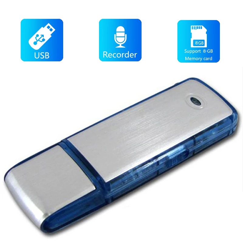 QZT 8GB USB диктофон Мини U диск аудио запись голоса зарядное устройство флэш