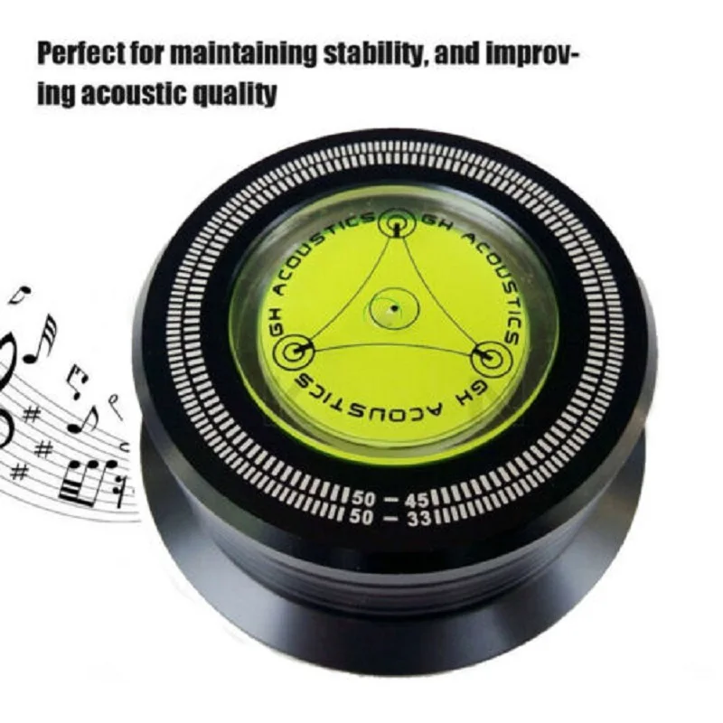 

3In1 Metal Record Clamp Lp Disc Stabilizer Turntable For Vinyl Record Turntable Vibration Balanced