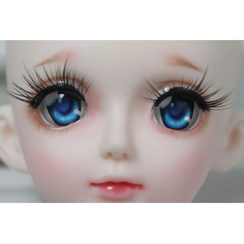 Милые 1 пара 1/6 1/3 1/4 глаза BJD аниме 14 мм 16 18 акриловые кукольные куклы аксессуары