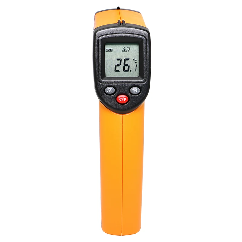 Goede Shahe Nieuwe Contactloze Infrarood Thermometer 50 380C Laser Lcd Digitale Infrarood Thermometer Temperatuur Gun Ir Thermometer
