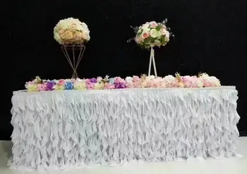 

table skirt runner cloth wedding table skirts table covers/ hotel home banquet party table decoration