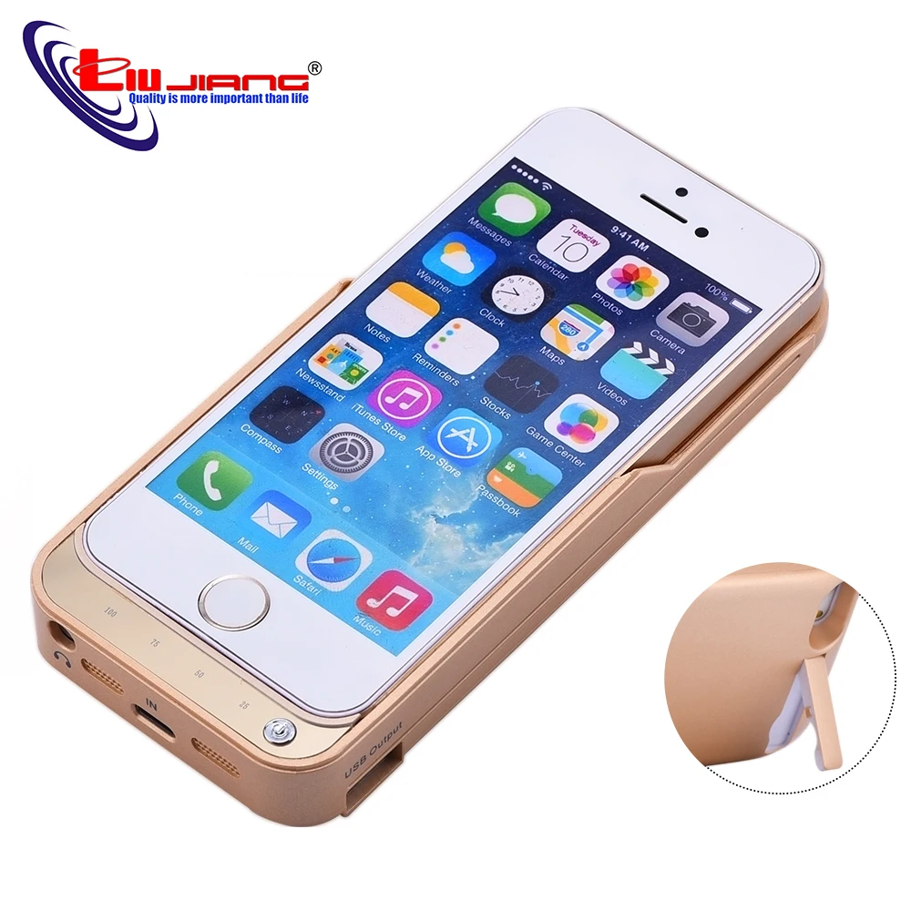 

WOJOQ External Battery Charger Case for iphone 5 5C 5S SE 4200mAh Power Bank Battery Case Charging Rechargeable 5 SE