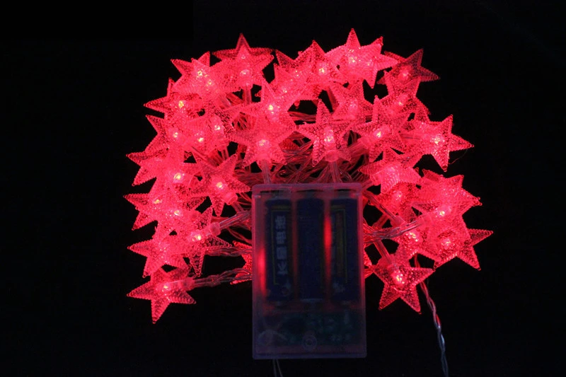 LED Star String Lights 1M/2M/5M/10M LED Fairy Lights Christmas Wedding decoration Lights Battery Operate twinkle lights