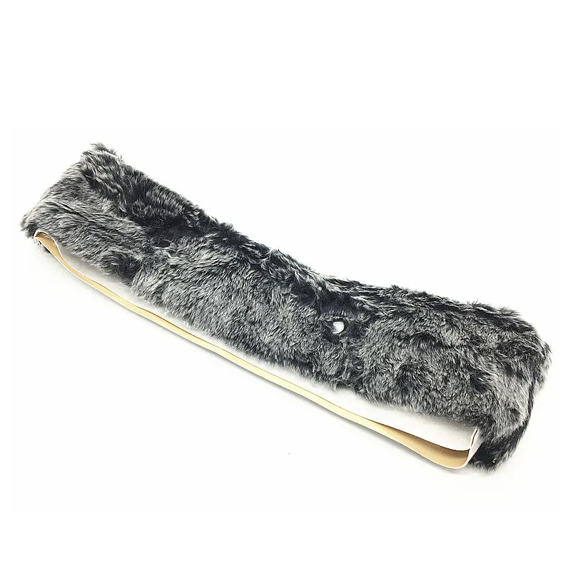 black fur