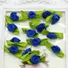 100pcs Artificial Mini Silk Flower Artificial Handmade DIY Ribbon  Rose Pretty Christmas Craft DIY Wedding Decoration Craft ► Photo 3/6