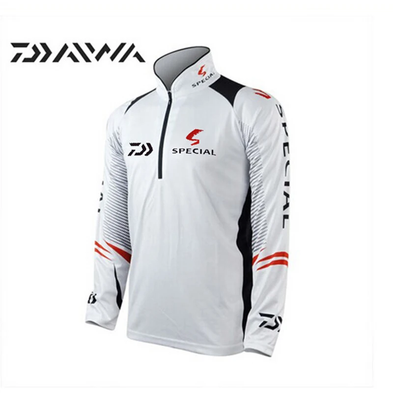 Новинка 2020 стильная одежда Daiwa 5 размеров быстросохнущая для рыбалки с длинными